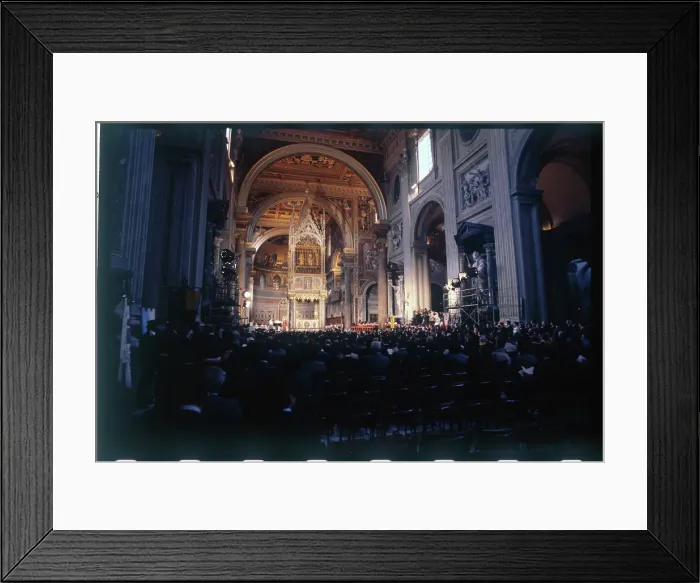Framed Print : Memorial Service for Aldo Moro Framed Print : Memorial Service for Aldo Moro