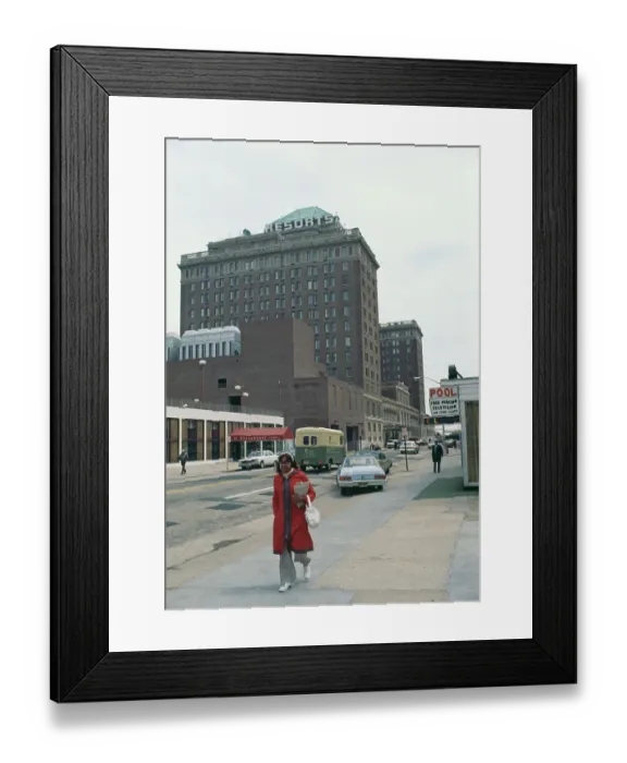 Framed Print : Resorts Hotel, Atlantic City