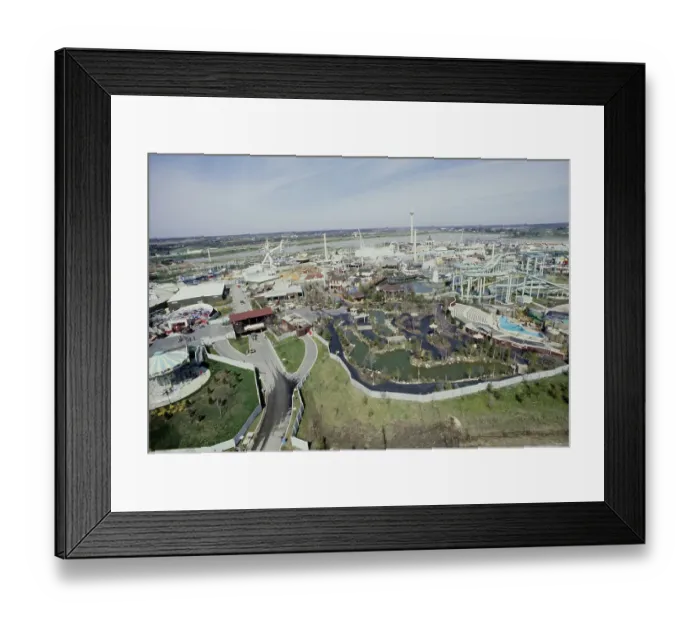 Framed Print : Marriott's Great America Park Framed Print : Marriott's Great America Park