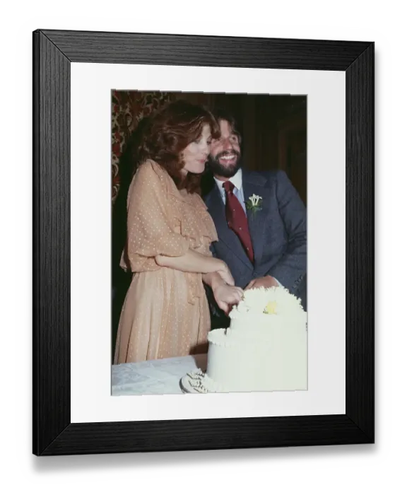 Framed Print : Henry Winkler And Stacey Weitzman Framed Print : Henry Winkler And Stacey Weitzman
