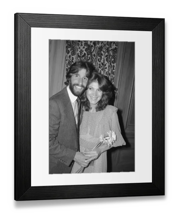 Framed Print : Henry Winkler and Bride Framed Print : Henry Winkler and Bride
