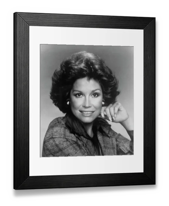 Framed Print : Portrait of Mary Tyler Moore Framed Print : Portrait of Mary Tyler Moore