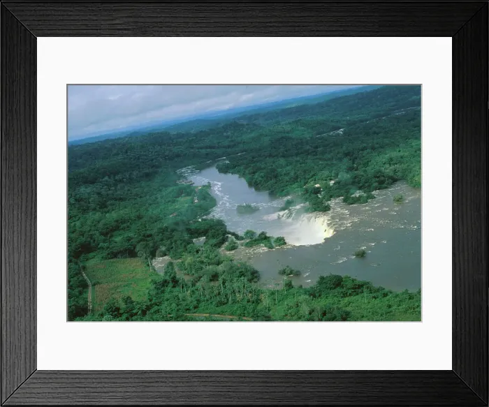 Framed Print : River and Forest Framed Print : River and Forest