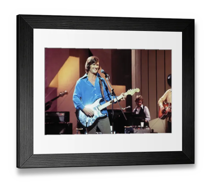 Framed Print : Kris Kristofferson Playing Guitar Framed Print : Kris Kristofferson Playing Guitar