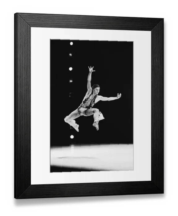 Framed Print : Mikhail Baryshnikov Dancing at Rehearsal Framed Print : Mikhail Baryshnikov Dancing at Rehearsal