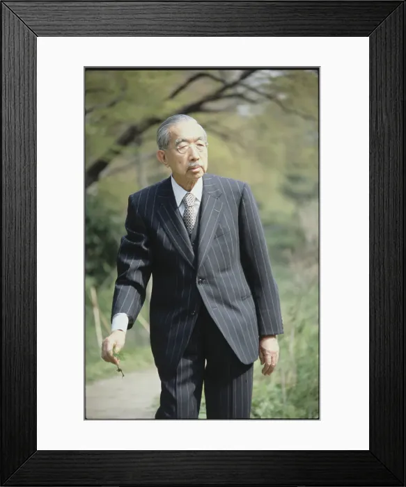Framed Print : Japanese Emperor Hirohito Framed Print : Japanese Emperor Hirohito