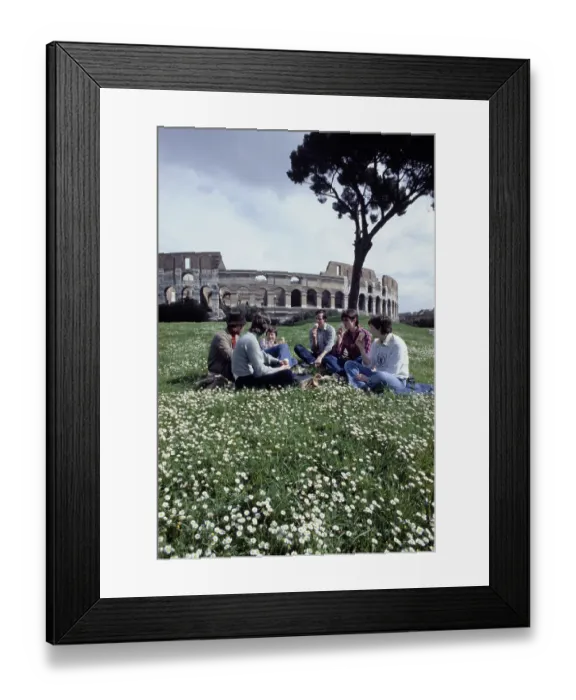 Framed Print : Coliseum In Springtime, Rome
