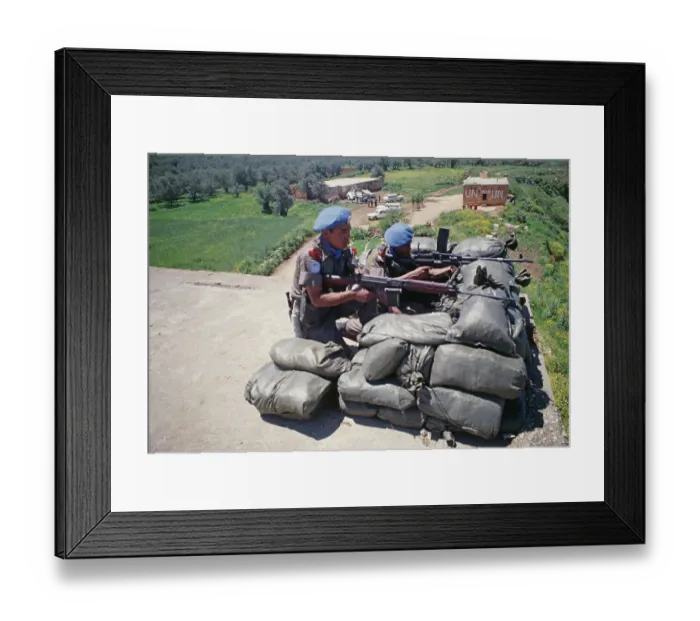 Framed Print : Iranian Soldiers In Lebanon