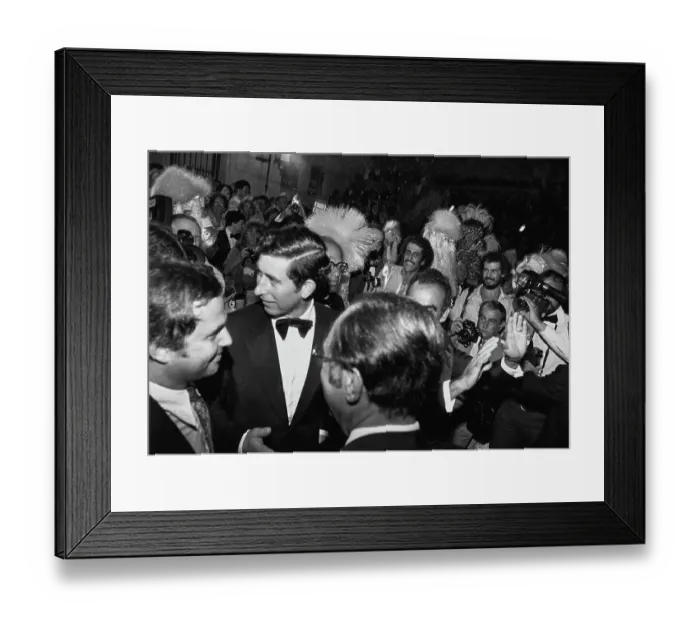 Framed Print : Prince Charles In Rio Framed Print : Prince Charles In Rio