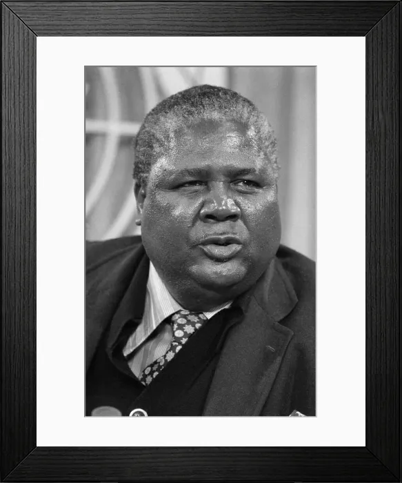 Framed Print : Black Guerrilla Leader Joshua Nkomo Framed Print : Black Guerrilla Leader Joshua Nkomo