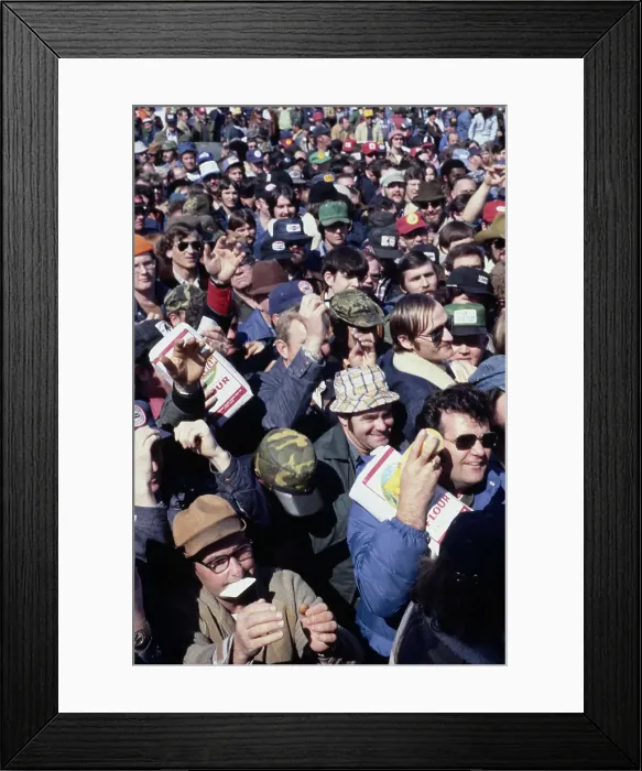 Framed Print : Striking Coal Miners Receiving Food Framed Print : Striking Coal Miners Receiving Food