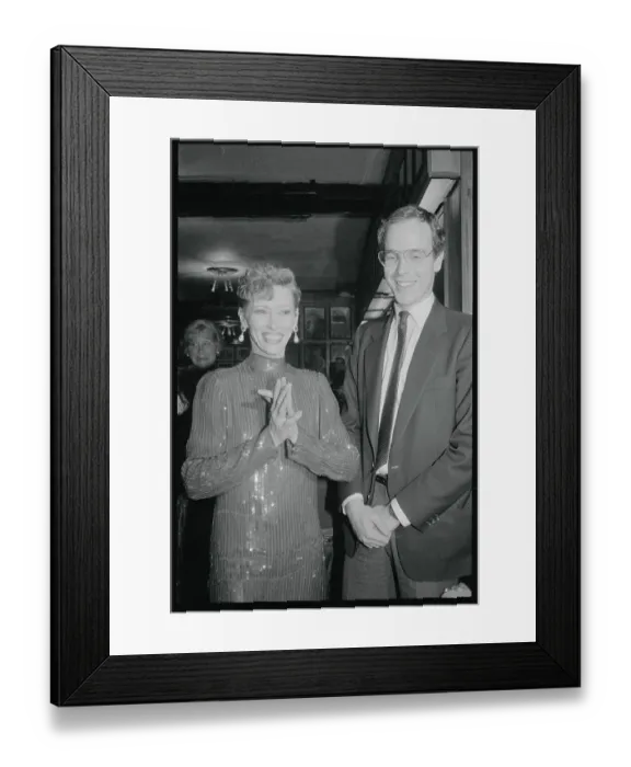 Framed Print : Prince Albert and Natalia Makarova Framed Print : Prince Albert and Natalia Makarova