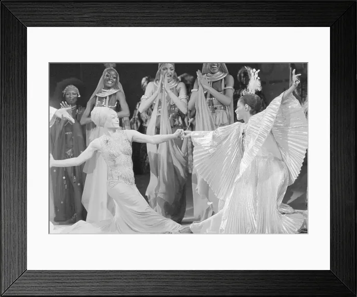 Framed Print : Eartha Kitt and Melba Moore Framed Print : Eartha Kitt and Melba Moore