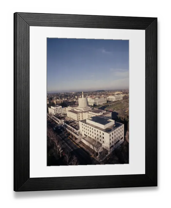 Framed Print : Oregon State Capitol, Salem Framed Print : Oregon State Capitol, Salem