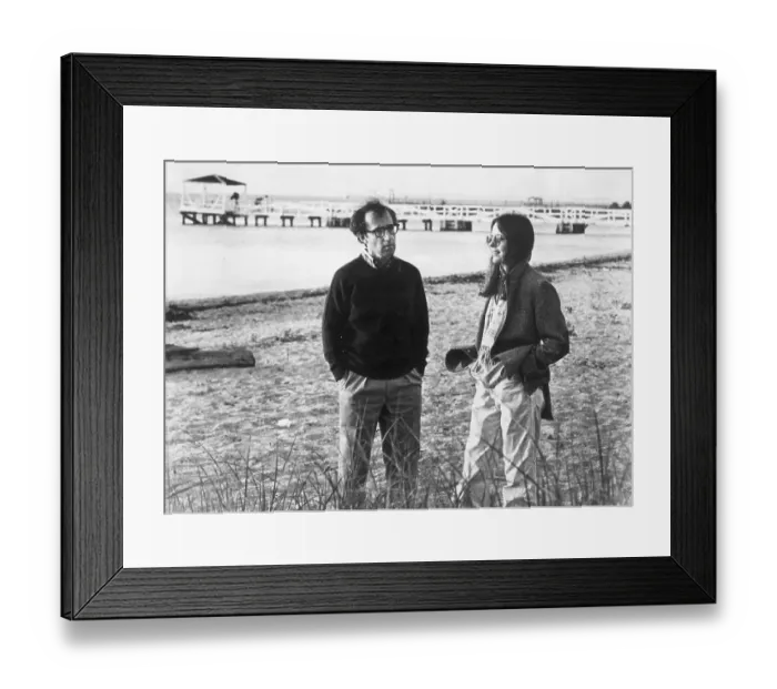 Framed Print : Woody Allen and Diane Keaton in Annie Hall Framed Print : Woody Allen and Diane Keaton in Annie Hall