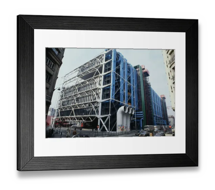 Framed Print : Centre Pompidou Framed Print : Centre Pompidou