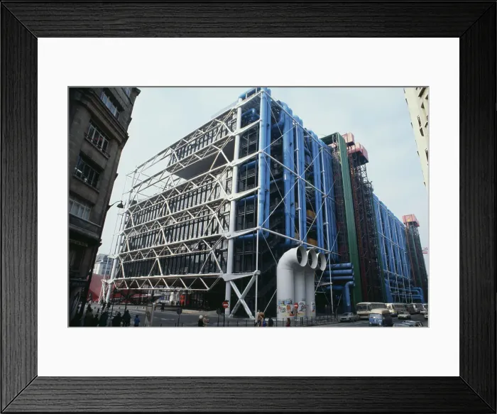 Framed Print : Centre Pompidou Framed Print : Centre Pompidou