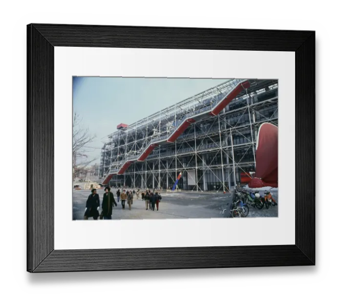 Framed Print : Centre Pompidou Framed Print : Centre Pompidou