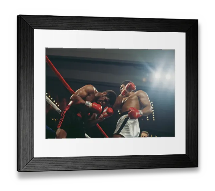 Framed Print : Muhammad Ali Vs Leon Spinks Framed Print : Muhammad Ali Vs Leon Spinks