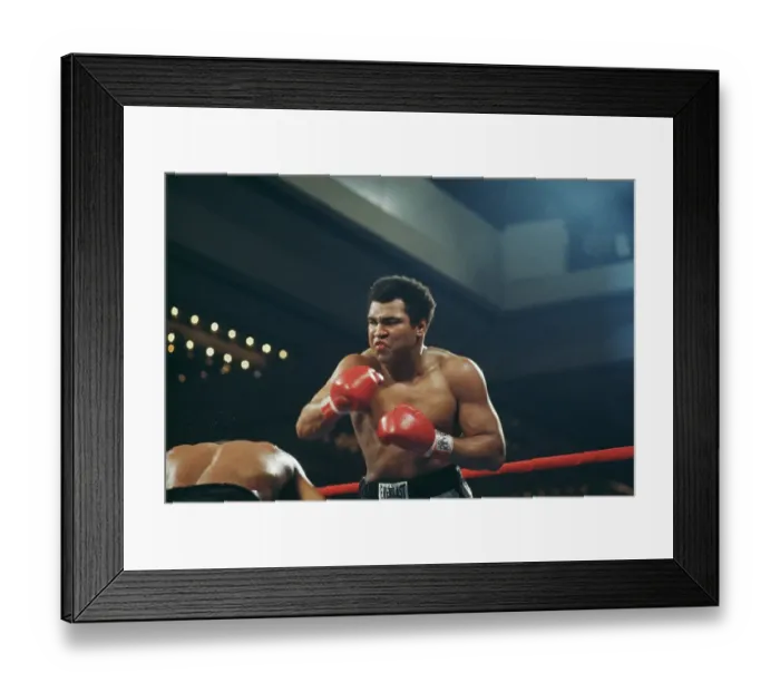 Framed Print : Muhammad Ali Vs Leon Spinks Framed Print : Muhammad Ali Vs Leon Spinks