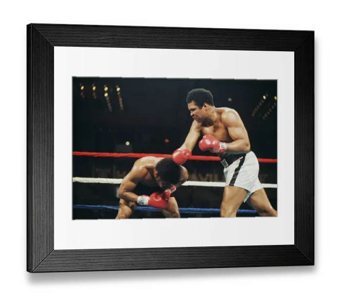 Framed Print : Muhammad Ali Vs Leon Spinks Framed Print : Muhammad Ali Vs Leon Spinks