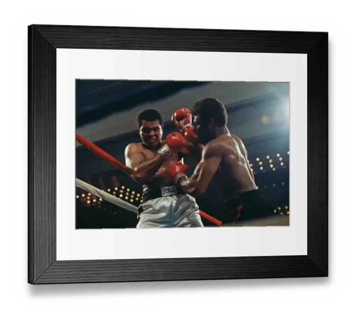 Framed Print : Muhammad Ali Vs Leon Spinks Framed Print : Muhammad Ali Vs Leon Spinks