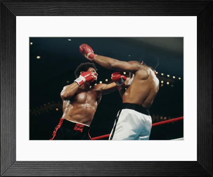 Framed Print : Muhammad Ali Vs Leon Spinks Framed Print : Muhammad Ali Vs Leon Spinks