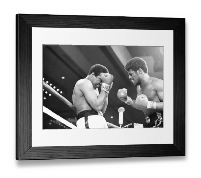 Framed Print : Muhammad Ali Blocks Leon Spinks Punches Framed Print : Muhammad Ali Blocks Leon Spinks Punches