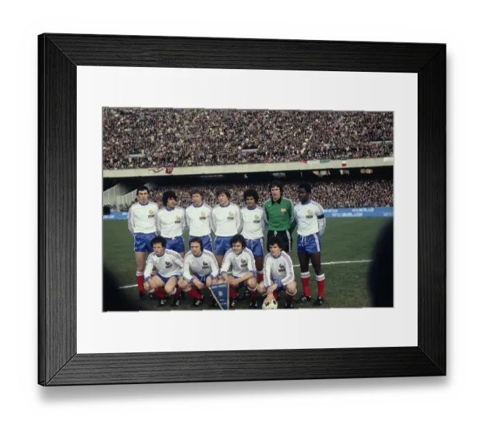Framed Print : French National Football Team Framed Print : French National Football Team