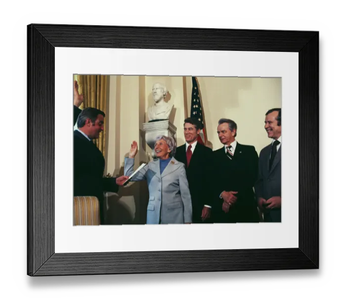 Framed Print : Senator Muriel Humphrey