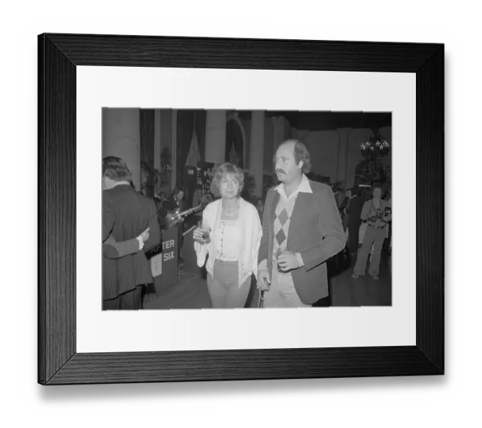 Framed Print : Rob Reiner and Penny Marshall Walking at Reception Framed Print : Rob Reiner and Penny Marshall Walking at Reception