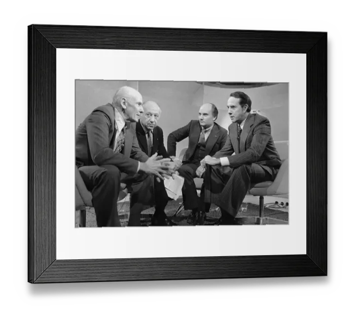 Framed Print : Bob Dole Conversing with Others Framed Print : Bob Dole Conversing with Others