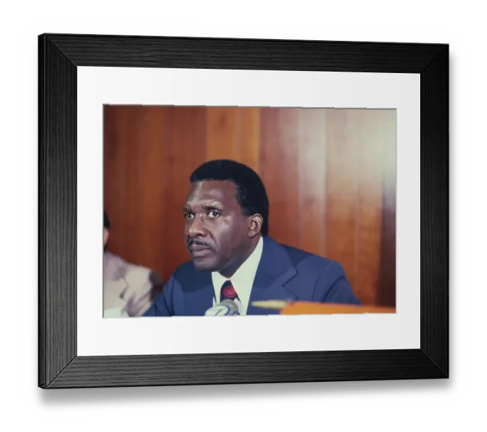 Framed Print : Lynden Pindling Framed Print : Lynden Pindling