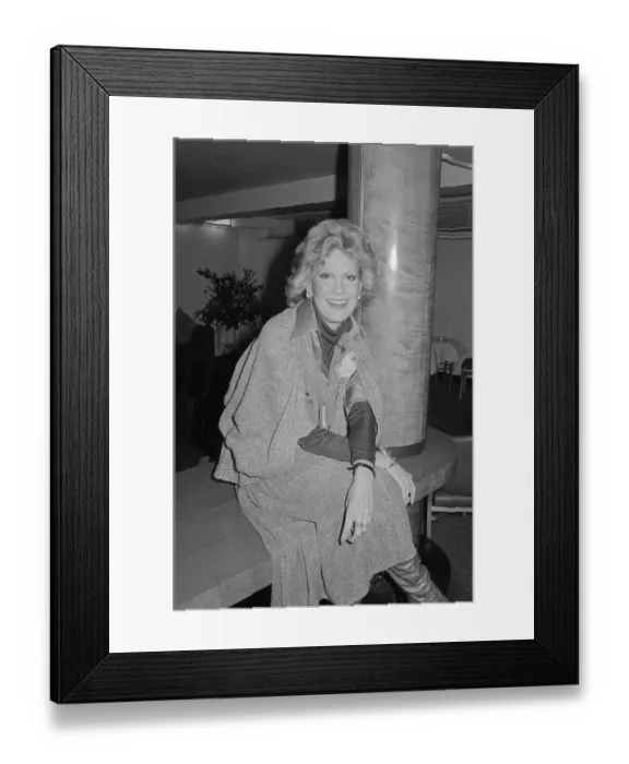 Framed Print : Dusty Springfield Sitting Framed Print : Dusty Springfield Sitting