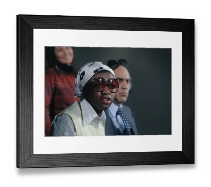 Framed Print : Joan Little And William Kunstler Framed Print : Joan Little And William Kunstler