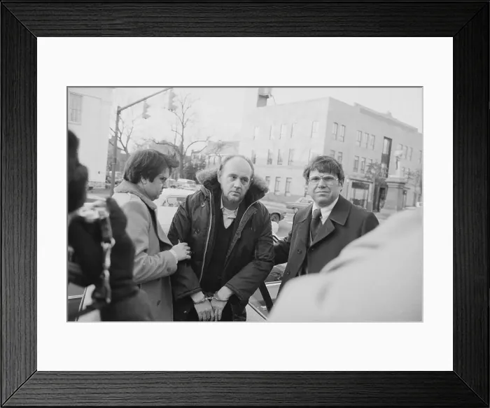 Framed Print : Espionage Suspect Ronald Louis Humphrey Being Escorted by Officials Framed Print : Espionage Suspect Ronald Louis Humphrey Being Escorted by Officials