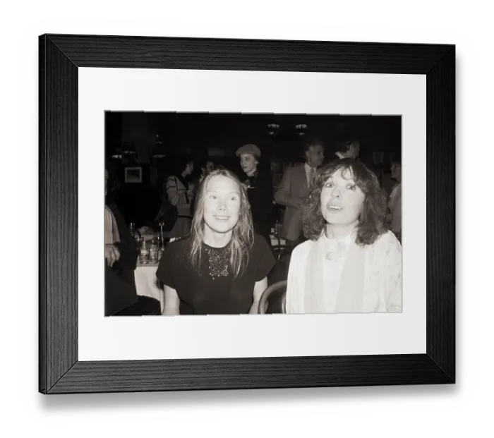 Framed Print : Actresses Sissy Spacek and Diane Keaton Framed Print : Actresses Sissy Spacek and Diane Keaton