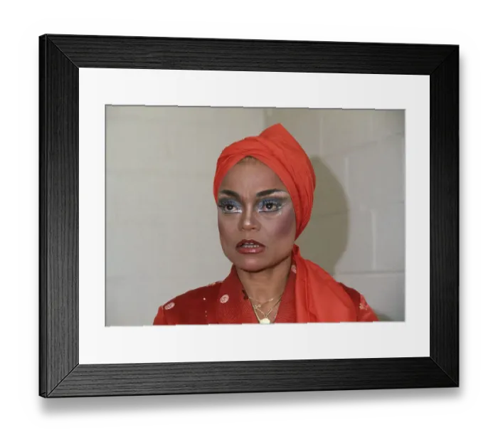 Framed Print : Eartha Kitt