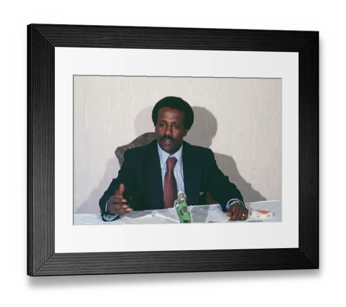 Framed Print : Dawit Wolde Giorgis Framed Print : Dawit Wolde Giorgis
