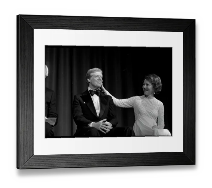 Framed Print : Fist Lady Rosalynn and President Carter Framed Print : Fist Lady Rosalynn and President Carter