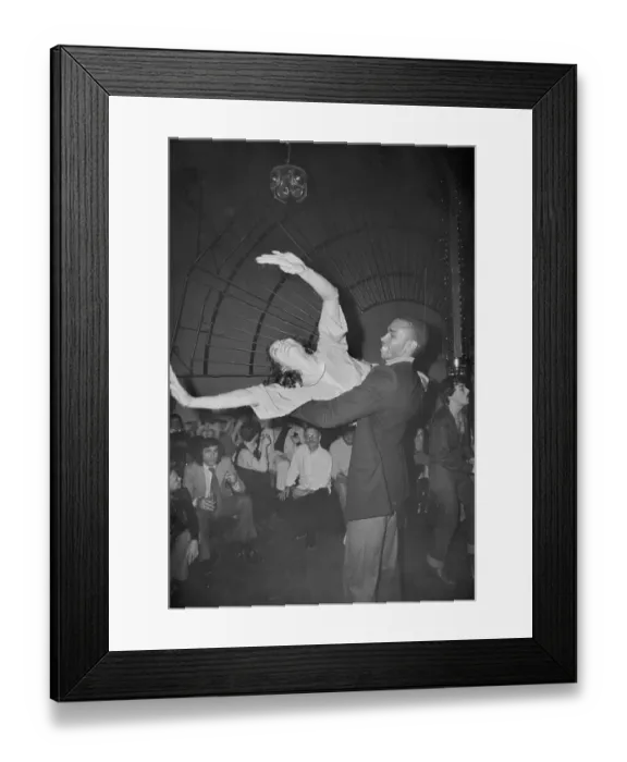 Framed Print : Bianca Jagger Dancing at Nightclub Framed Print : Bianca Jagger Dancing at Nightclub
