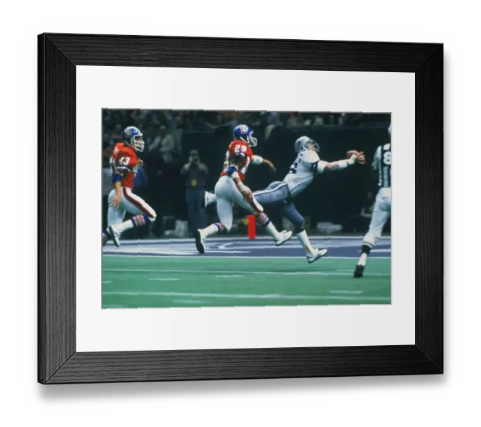 Framed Print : Butch Johnson Catching Touchdown Pass