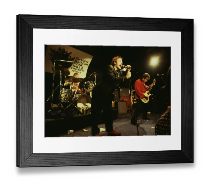 Framed Print : The Sex Pistols in Atlanta Framed Print : The Sex Pistols in Atlanta