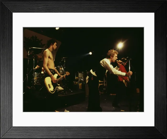 Framed Print : The Sex Pistols in Atlanta Framed Print : The Sex Pistols in Atlanta