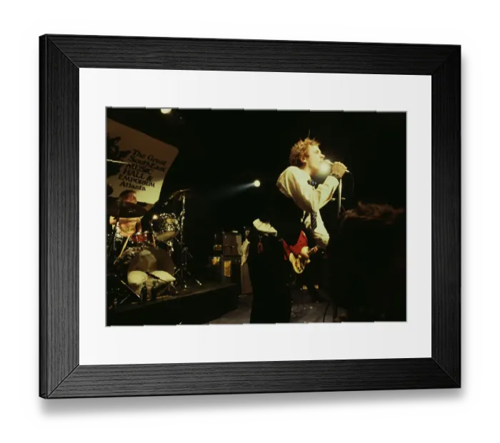 Framed Print : The Sex Pistols in Atlanta Framed Print : The Sex Pistols in Atlanta