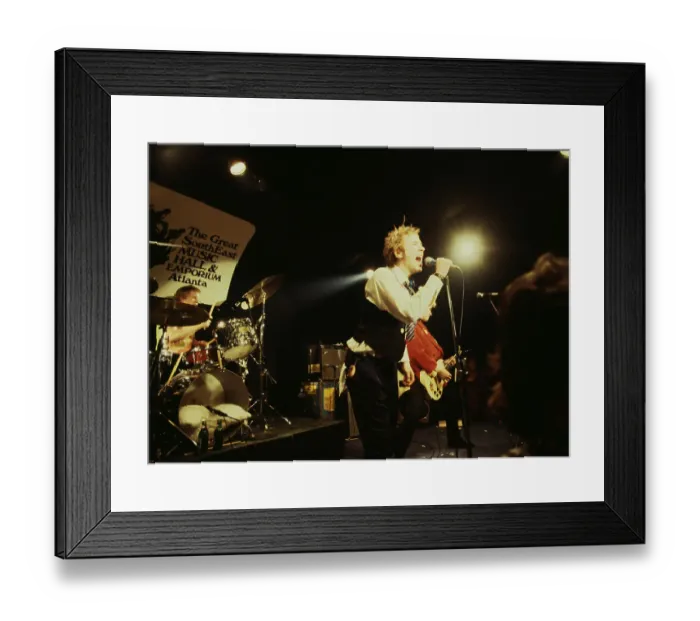 Framed Print : The Sex Pistols in Atlanta Framed Print : The Sex Pistols in Atlanta