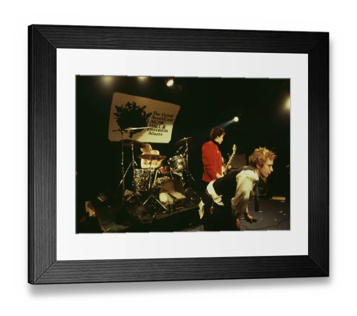 Framed Print : The Sex Pistols in Atlanta Framed Print : The Sex Pistols in Atlanta