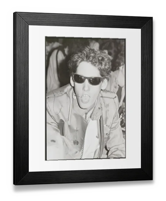 Framed Print : Punk Rocker Framed Print : Punk Rocker