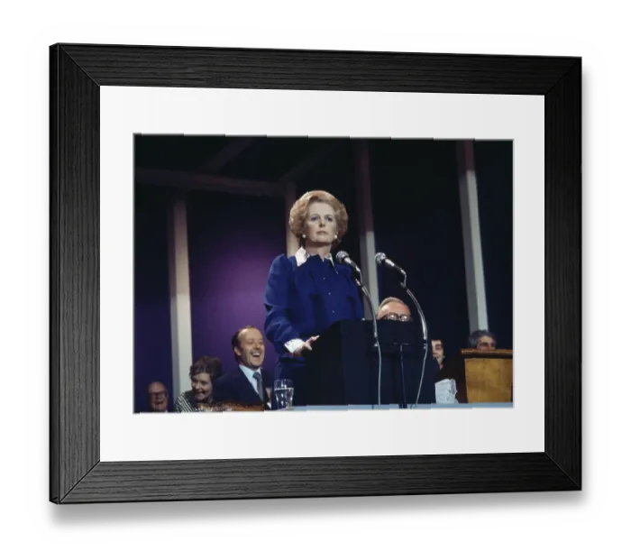 Framed Print : Margaret Thatcher Framed Print : Margaret Thatcher
