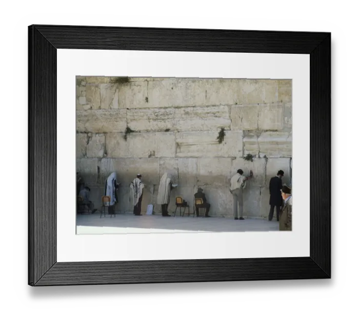 Framed Print : Wailing Wall, Jerusalem Framed Print : Wailing Wall, Jerusalem
